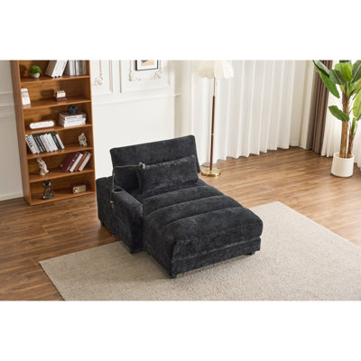 Fauteuils inclinables en chenille ultra-confortables, conception ergonomique pour les loisirs à la maison