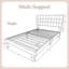 Upholstered Bed Frame with Headboard-136493328