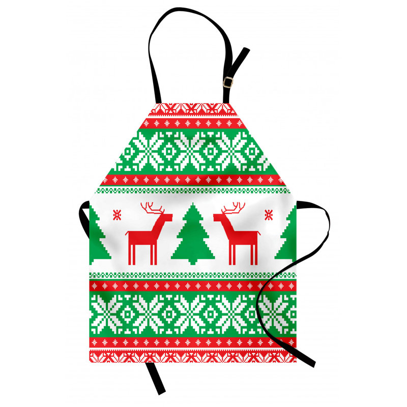 Christmas Bib Apron