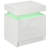 Table de chevet 2 tiroirs Donow en blanc