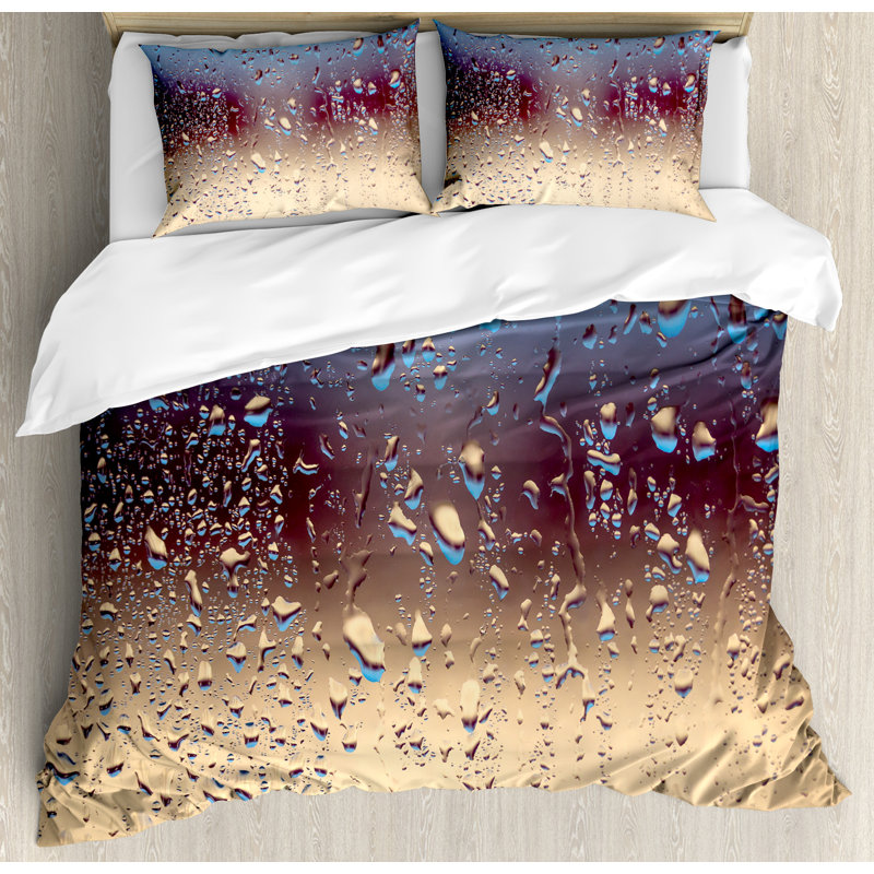 Farmhouse Modern & Contemporary Polyester Duvet Cover, Queen