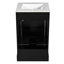 20-Inch Bathroom Vanity With Ceramic Sink, Soft Close Door, Adjustable Shelf, And Door-Mounted Storage Rack - Ideal For Small Bathrooms