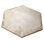 D'Anticatto Hex Bianco 11" x 13" Porcelain Concrete Look Wall & Floor Tile