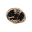 Chaka Petrified Stool, Rough, Cream