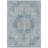Machine Washable Indoor/Outdoor Claudian ACN1238 Blue Rug-103712543