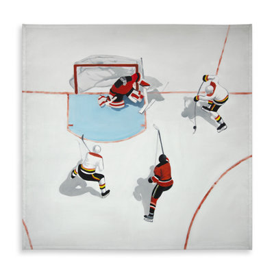 Eventful Hockey Game Tablecloth | Indoor Outdoor Man Cave Decor