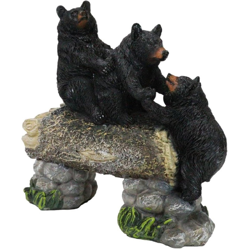 Figurine pont forêt
