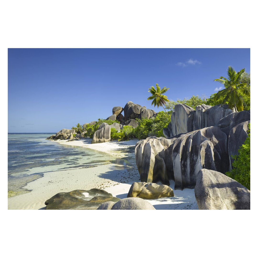 Strukturierte Fototapete Seychelles Dream Beach 2,9 m x 432 cm