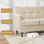 Embrace Supreme Relaxation: causeuse 50 po avec coussins moelleux-71951312