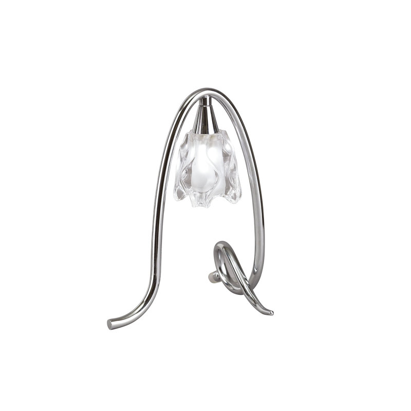 Watchman 28cm Table Lamp, Silver