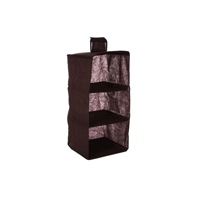 Jered Fabric Multi-Layer Hanger for Purse, Brown