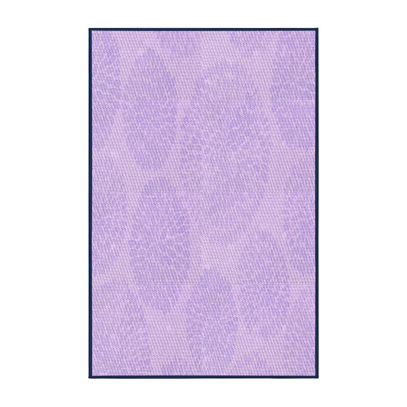 Tapis 100% à motif lavable à la machine 2989, Rectangle 5 pi x 7 pi