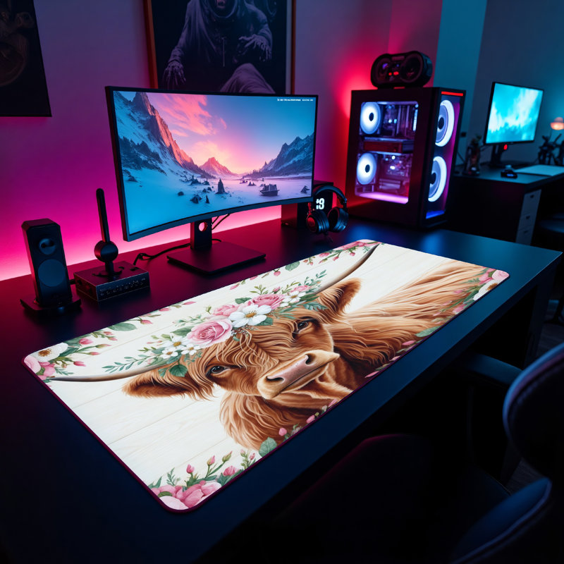 Polyester Desk Pad, 23.6x13.8