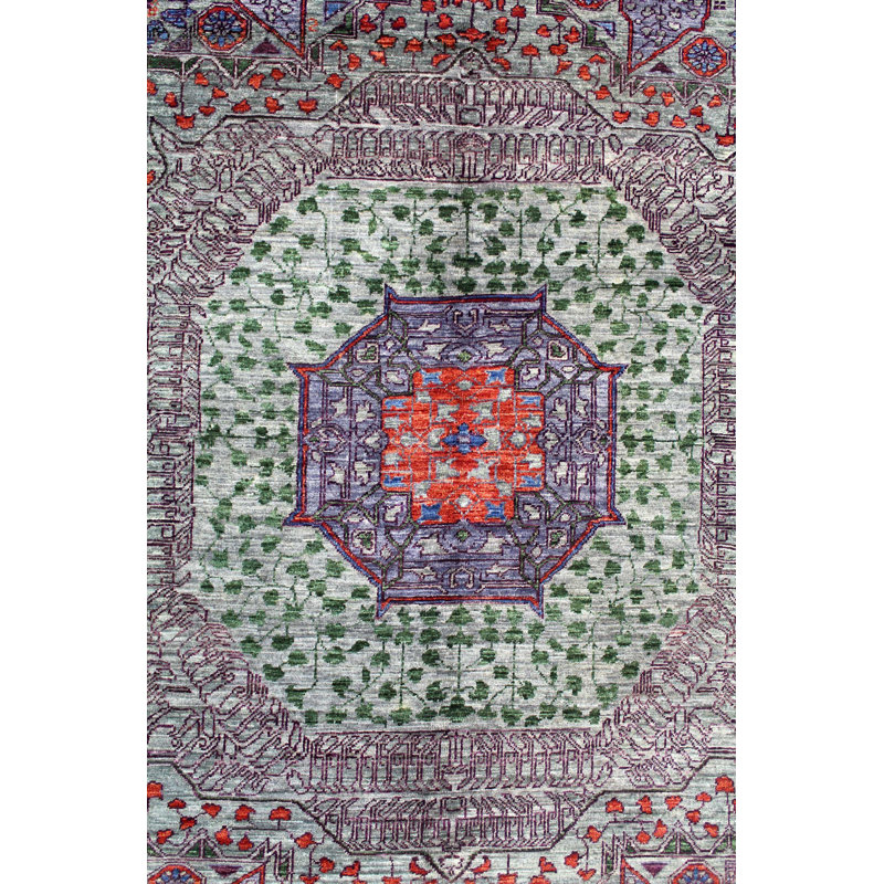 Mamluk One-of-a-Kind 9'1" x 11'8" Flatweave Area Rug