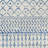 Bernhard Global Blue/Ivory Area Rug-1145411081