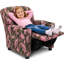 Fauteuil inclinable pour enfants, camouflage rose TrueTimber-800147274