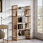 Bibliothèque étagère en bois manufacturé à 5 niveaux H 70,86 "x l 47,24" Exilorme
