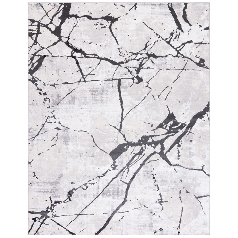 Metzger Abstract Indoor Rug, Rectangle 8' x 10'