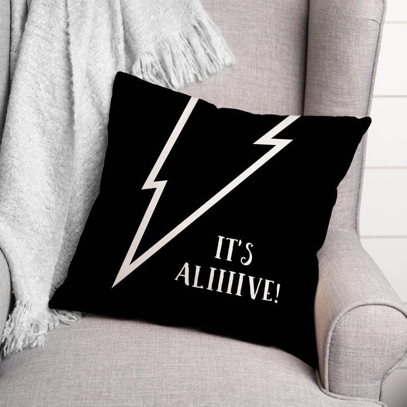  Coussin It's It Alive Lightning Bolt