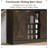 72'' Farmhouse Coffee Bar Cabinet-1793332255