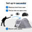 Tente de camping 2 personnes Pop Up-112513654