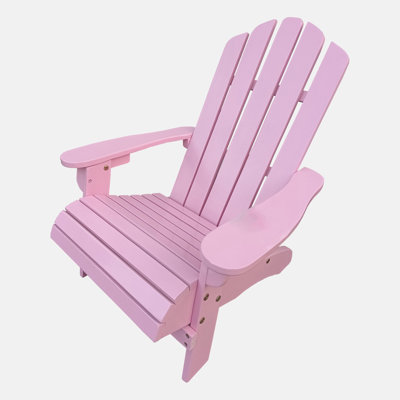 Crossan Solid Wood Children's Adirondack Chair