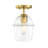 Zarine Glass Semi Flush Mount-1133879770