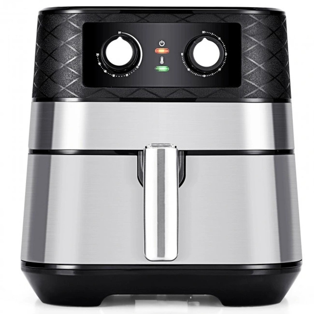 Air Fryer with Stainless Steel Basket Stainless Steel Frying