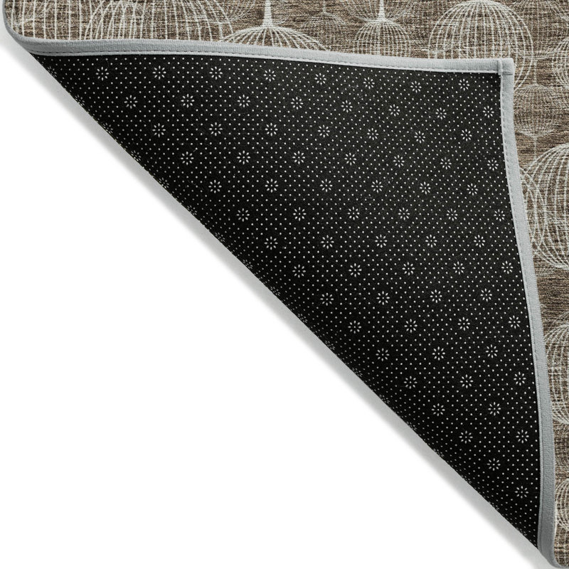 Lummus Washable Geometric Indoor / Outdoor Rug, Rectangle 10' x 14'
