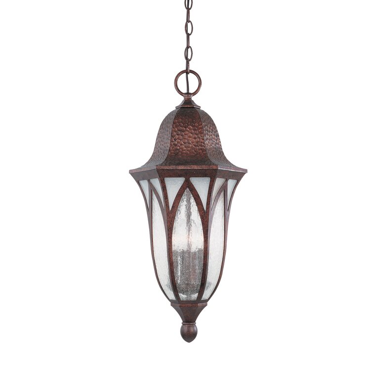 Charlbury Copper 4 -Bulb 25.25" H Outdoor Hanging Lantern