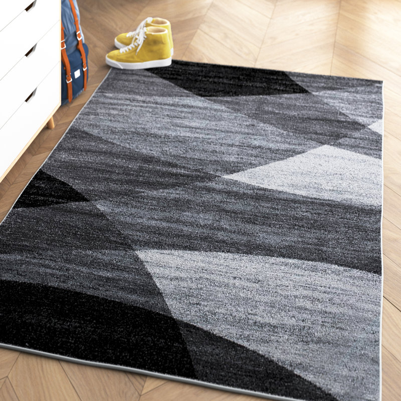 Jocelynn Abstract Area Rug, Rectangular 160 x 220cm