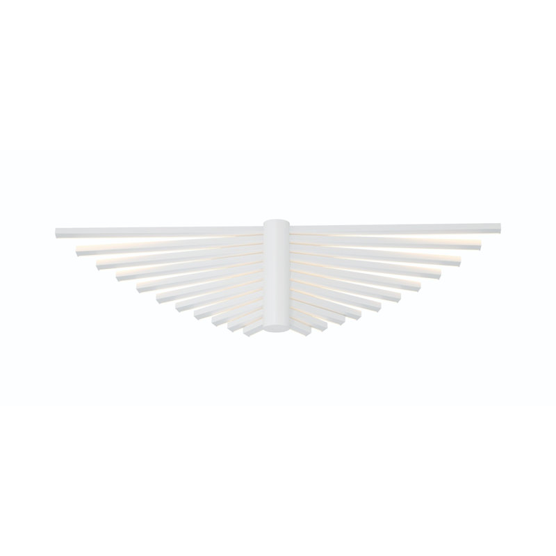 Seraph 1 Light 24.5" Sconce, White