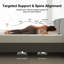 23cm Memory Foam Pocket Sprung Mattress-94274349