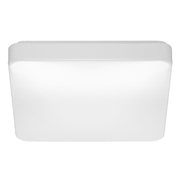 1 -Light 14" CCT Selectable LED Square Flush Mount with Occupancy Sensor