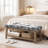 Hahnville 44" W Upholstered Storage Bench-1629825514