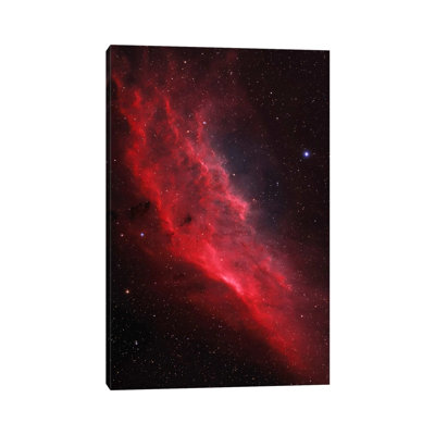 The California Nebula (NGC 1499) 1 Piece Wrapped Canvas Wall Art