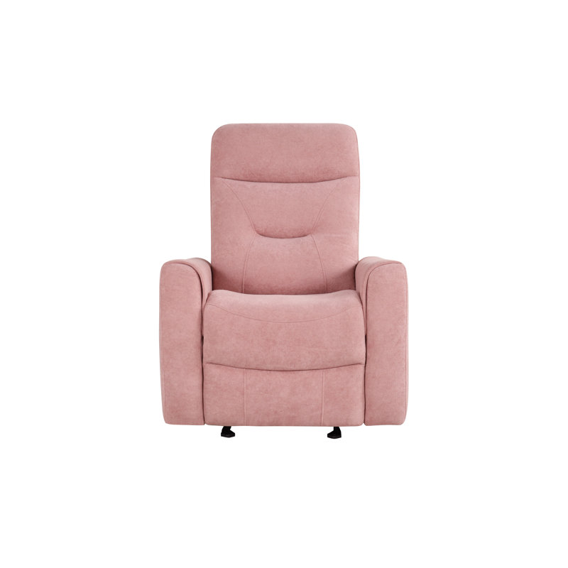 Paterson 0036BE9FA803476295C18CE5D3F2DF86 Swivel Recliner , Pink, Pink