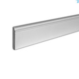 WM 620 4 in x 1/2 in x 94-1/2 in Polyurethane Base Moulding Pro Pack 31-1/2 LF