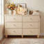 Commode 43,3 po avec tiroirs en bois Abson-1234817666