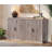 58.3"W Buffet Cabinet, Sideboard, Console Cabinet With Adjustable Shelves, Fluted Doors-1642504437