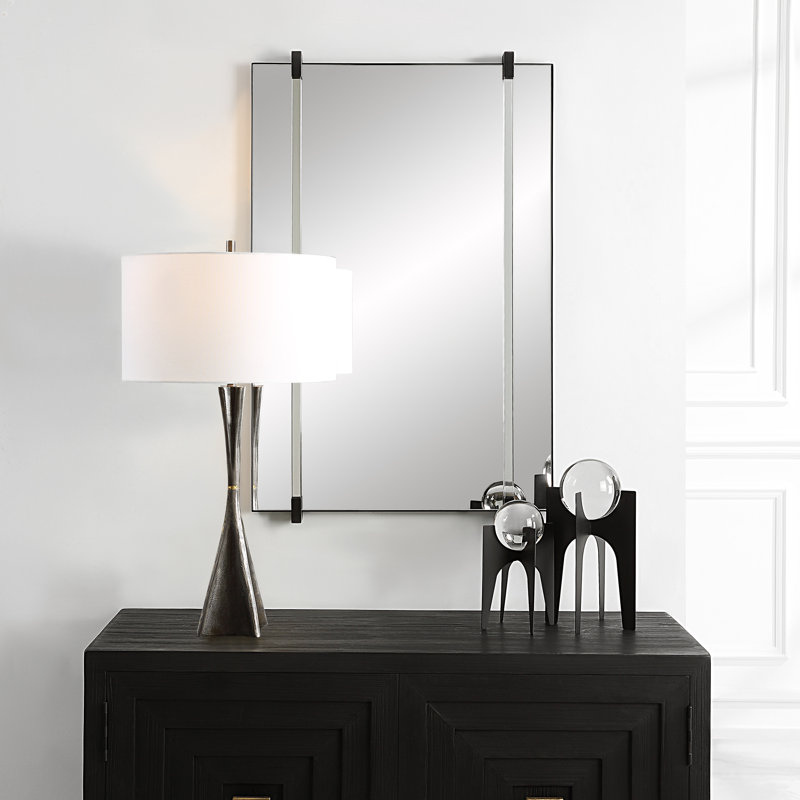 Latitude Run® Ladonna Rods Mirror