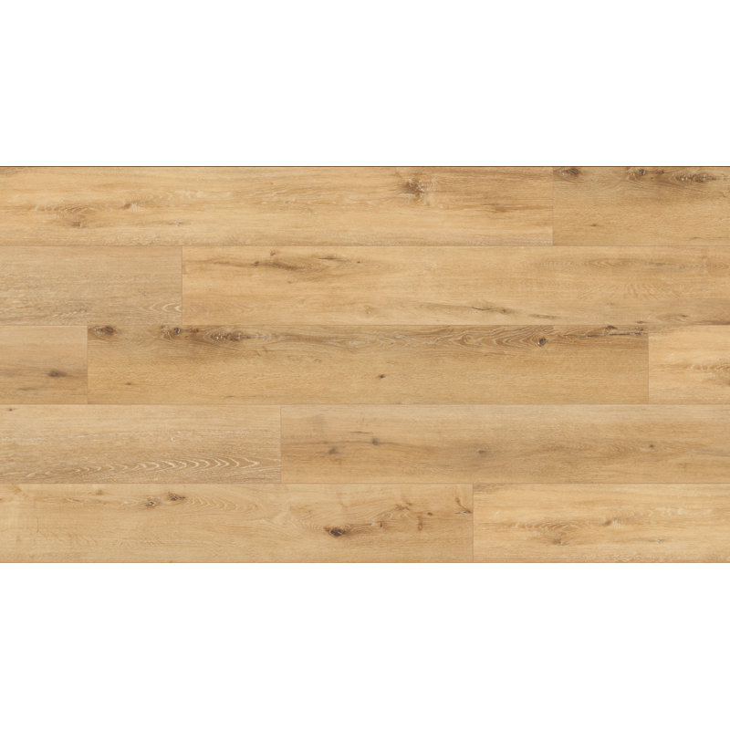 13mm Thick 9'' W x 60'' L Oak Vinyl Plank, Gobi