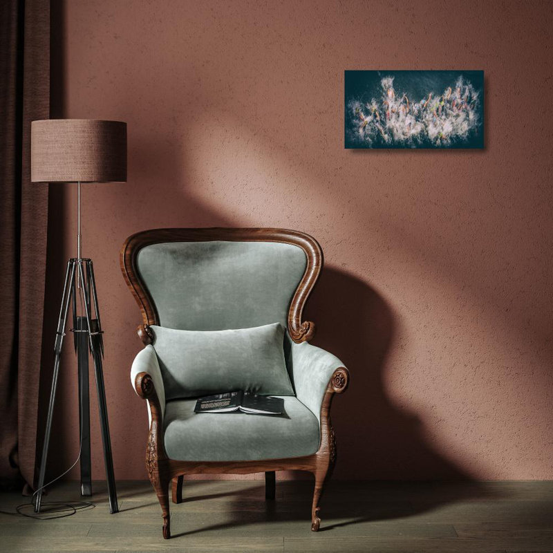 Reproduction d'art sur toile Beachcrest Home ™ Lenzen, Klaus, "Position Battles" 967605, H 12 po x l 18 po