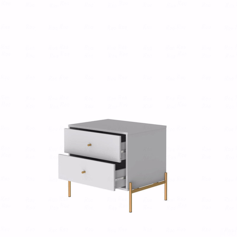 Table de chevet, Blanc