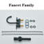 Deck 2 -handle Bathroom Faucet