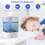 Onewell 1 Gallons Cool Mist Ultrasonic Tabletop Humidifier with Adjustable Humidistat for 350 Cubic Feet