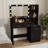 Mirror Dressing Table with Drawers and Storage Cabinet for Easy Maintenance