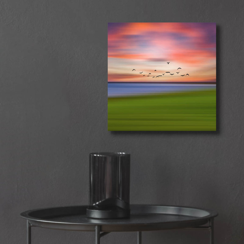 Art mural en verre acrylique Latitude Run®, H 12 po x l 12 po x P 0,13 cm