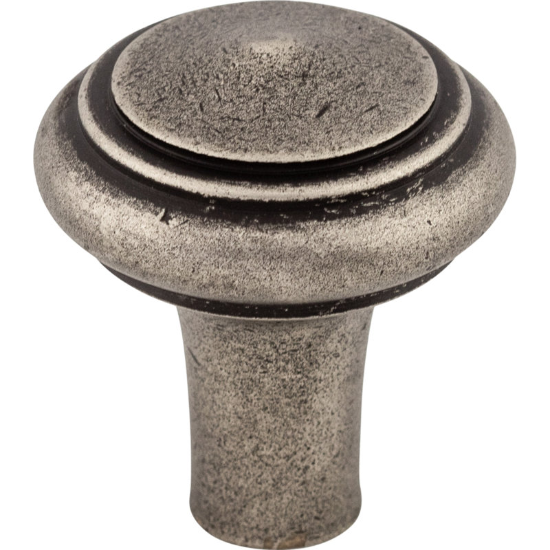 Aspen Peak 1" Diameter Round Knob, Silicon Bronze Light, 1 1/4" Knob Diameter
