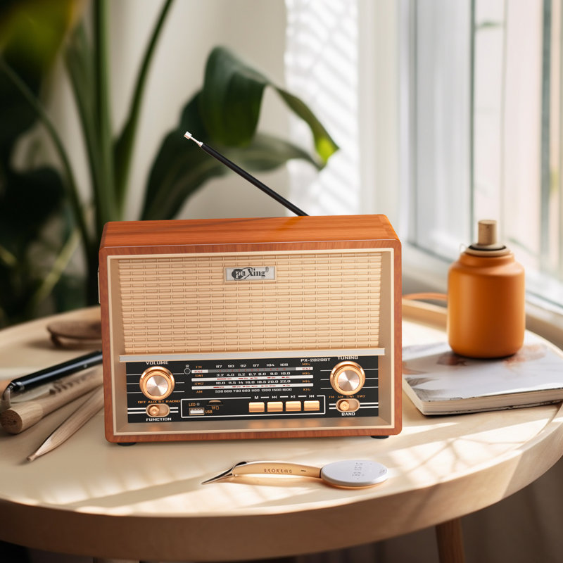 Radio décorative rétro